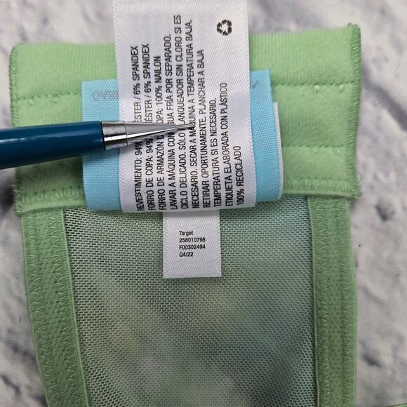 Future Collective Gabriella Karefa Johnson Mesh Tie Dye Bralette size Small - Picture 10 of 10